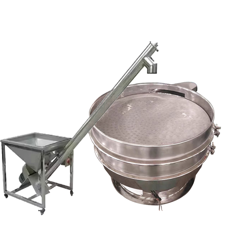 2024 喀麦隆客户豆浆筛分粉碎生产线